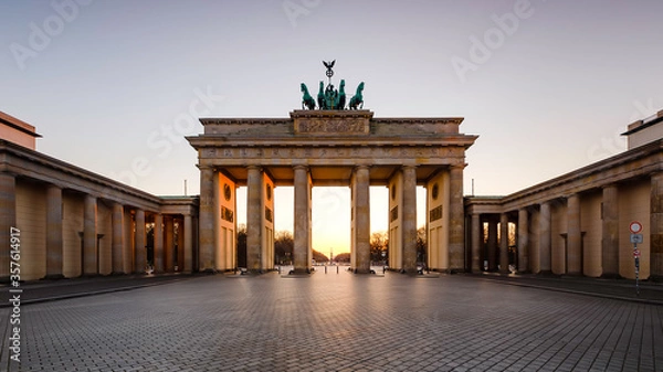 Obraz Berlin Brandenburg Gate sunset view