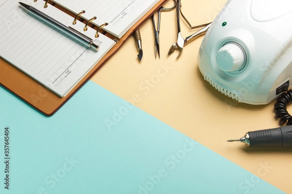 Fototapeta Professional manicure tools