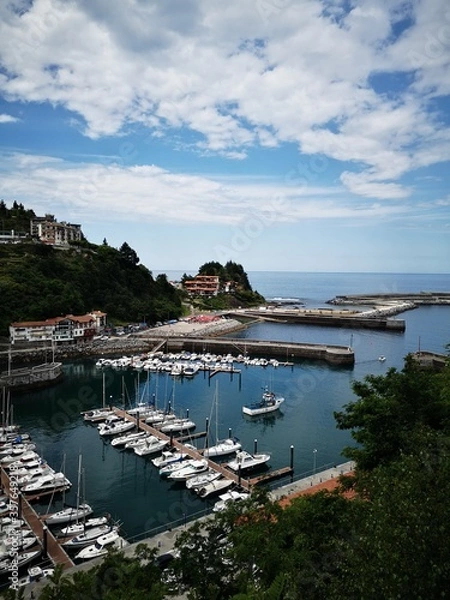 Fototapeta boats in the bay