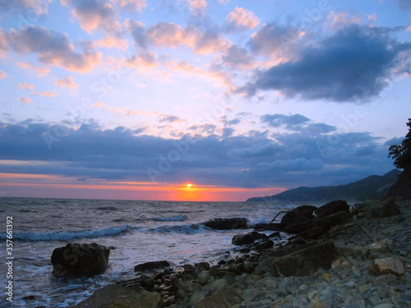 Obraz sunset on the beach