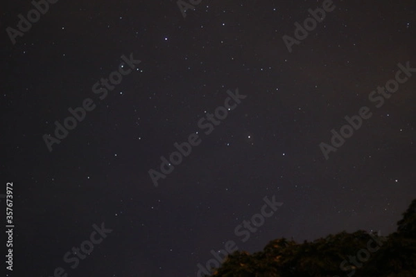 Fototapeta starry night sky