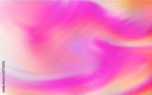 Obraz Light Pink vector glossy abstract backdrop.