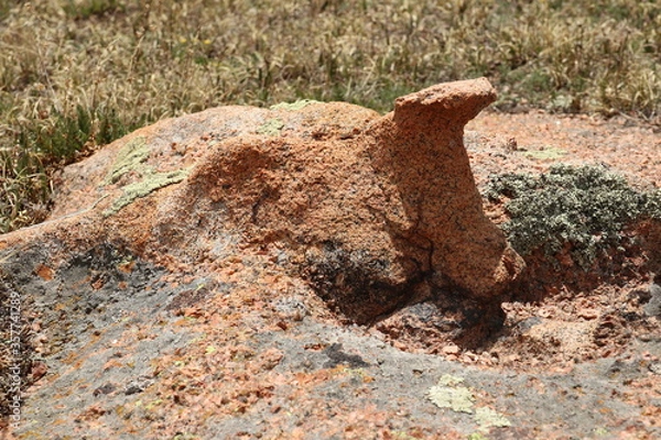 Fototapeta Eroded stone