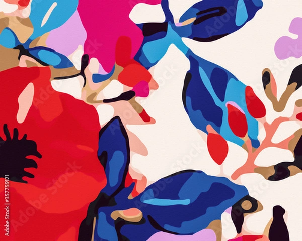 Obraz Abstract Flowers 