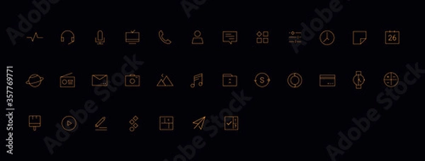 Obraz icon_set_goldmoon
