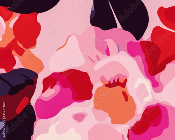 Obraz Modern Flowers 