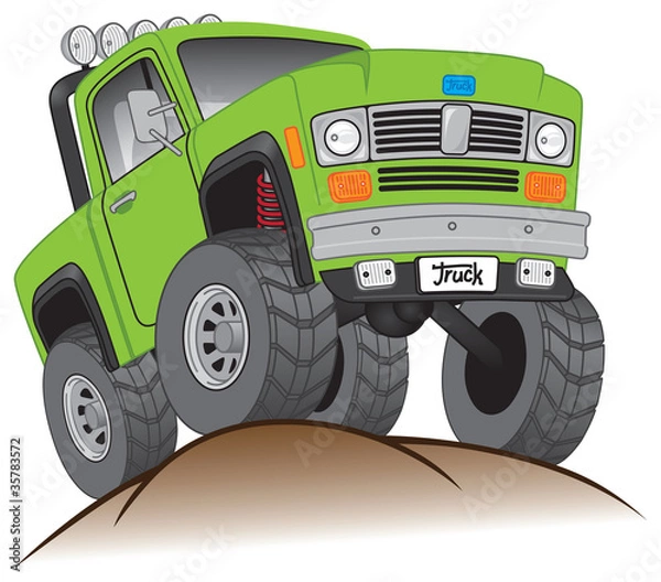 Obraz Cartoon Truck
