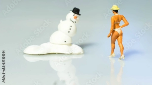 Obraz Die Wirkung heißer Frauen auf coole Typen