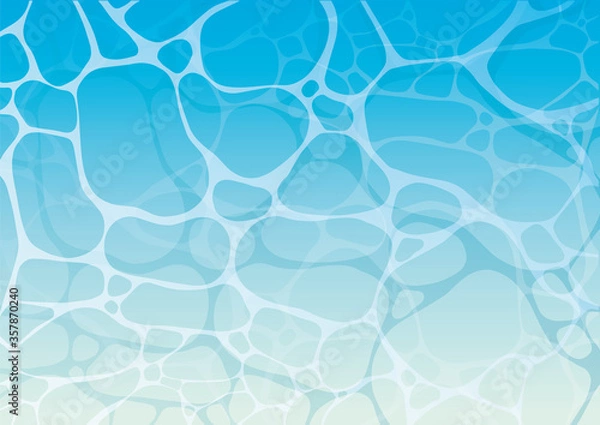 Fototapeta 水面　海　夏　イラスト