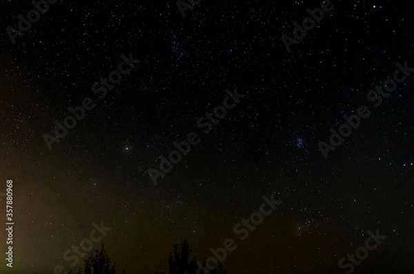 Obraz starry night sky