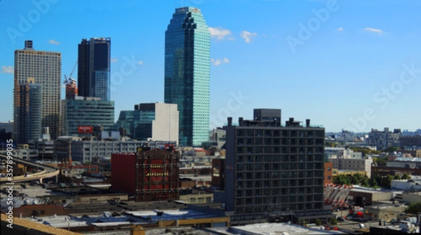 Obraz Tilt shift cityscape