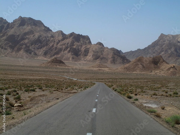 Obraz road in the desert