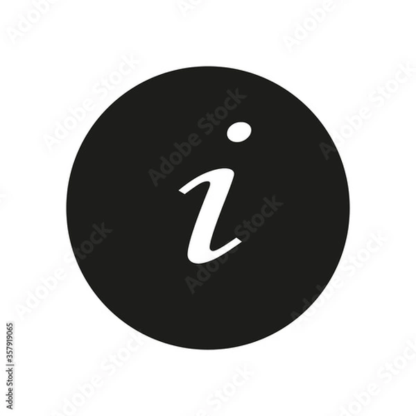 Fototapeta information icon. information vector design