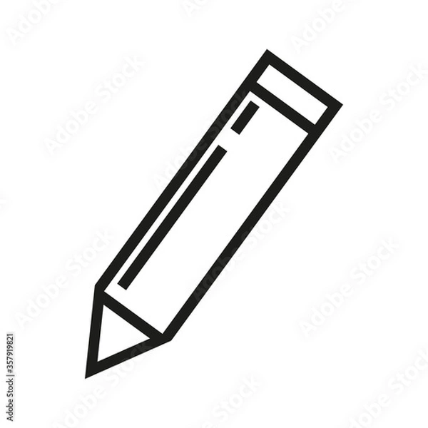 Obraz pencil icon. pencil vector design