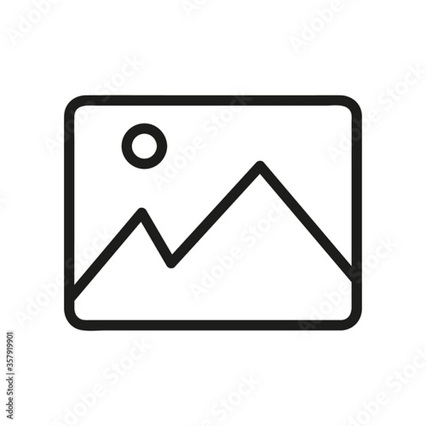 Obraz picture icon. picture vector design