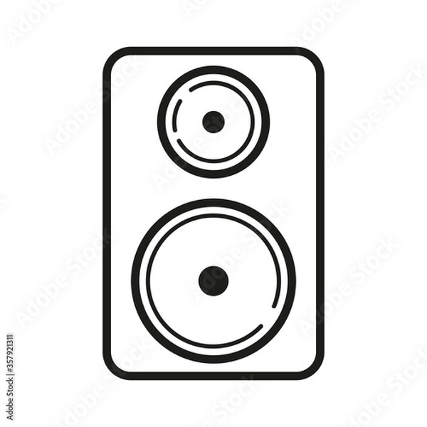 Obraz speaker icon. speaker vector design
