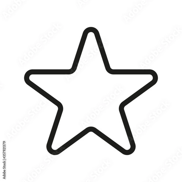 Obraz star icon. star vector design