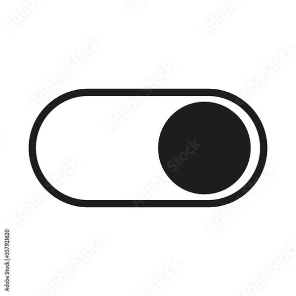 Obraz button icon. button vector design