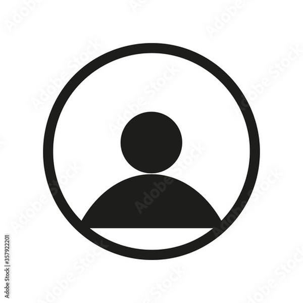 Obraz user icon. user vector design