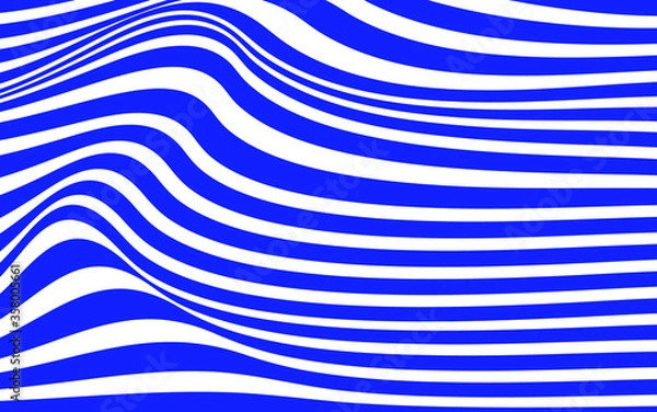 Obraz blue and white abstract background