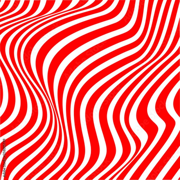 Obraz abstract background with red lines