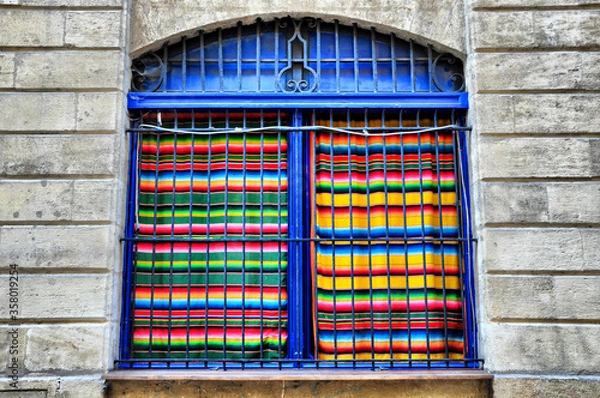 Obraz fenêtre colorée