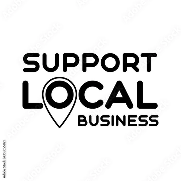 Fototapeta local sign template