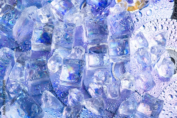 Fototapeta Background with ice