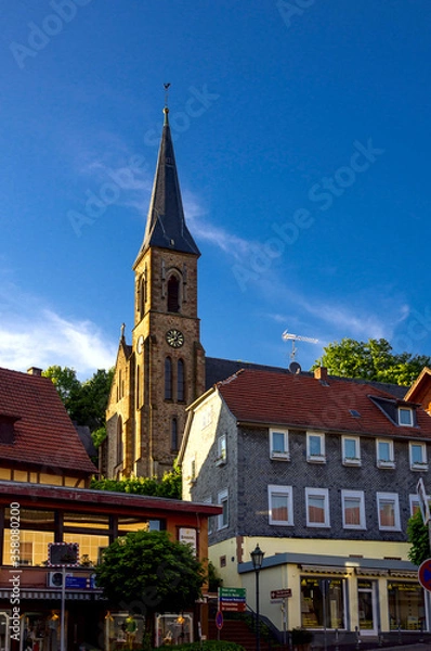 Fototapeta widok na stary zamek niemiecki