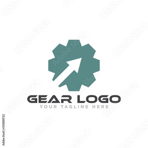 Obraz Gear Logo Icon Design Vector