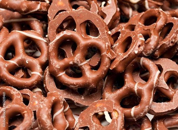 Obraz Precle czekoladowe