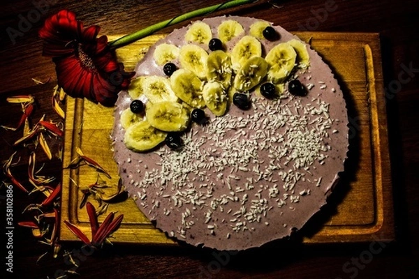 Obraz Banana cheesecake