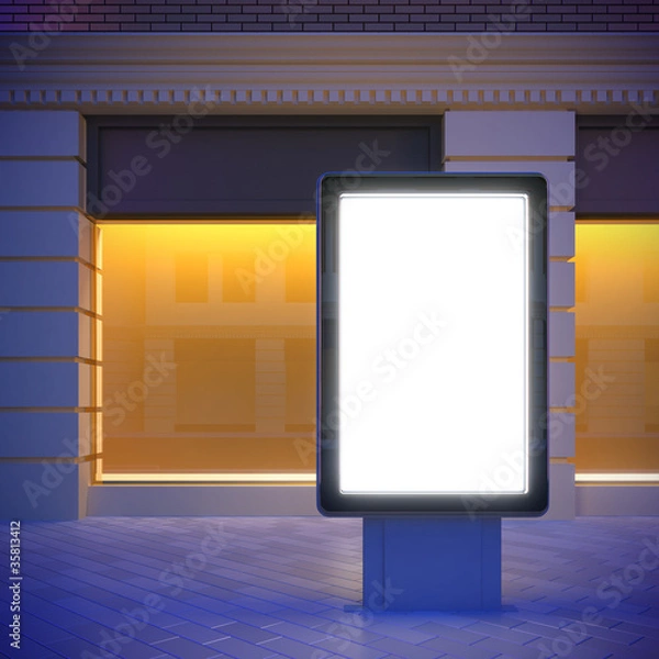 Obraz Citylight in the downtown