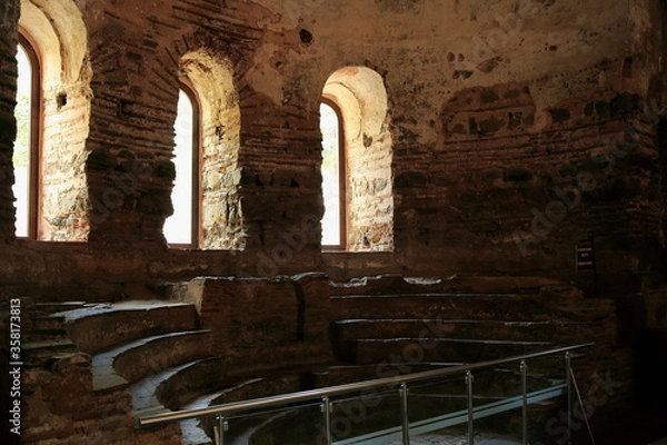 Fototapeta Inside view of the historic basilica, where the ecumenical council held its first meeting. (In 325) 1st Council. Bursa, Turkey