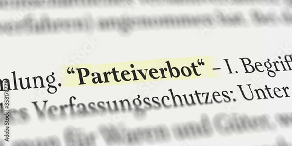 Obraz Parteiverbot