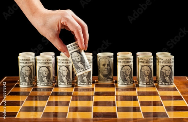 Obraz Money strategy