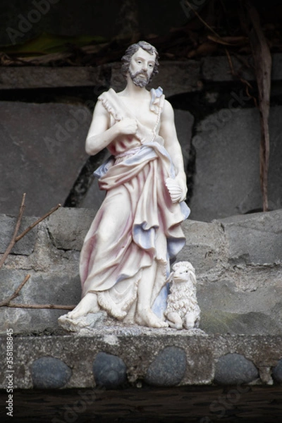 Fototapeta Fountain Statue