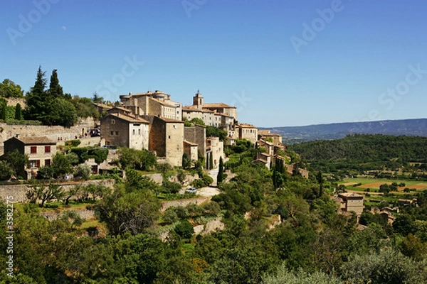 Obraz Village de Gordes au soleil