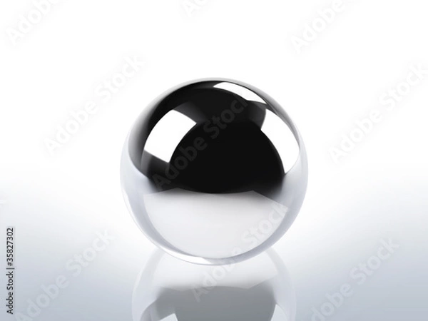 Fototapeta Chrome Ball