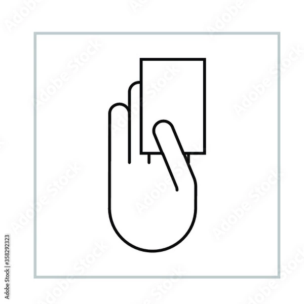 Obraz Set of ICONS for Touch Screen Medical Lab Equipment like for Nephlometer or Turidimetry Analyzer