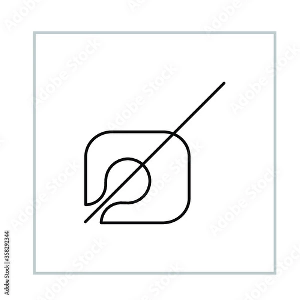 Obraz Set of ICONS for Touch Screen Medical Lab Equipment like for Nephlometer or Turidimetry Analyzer