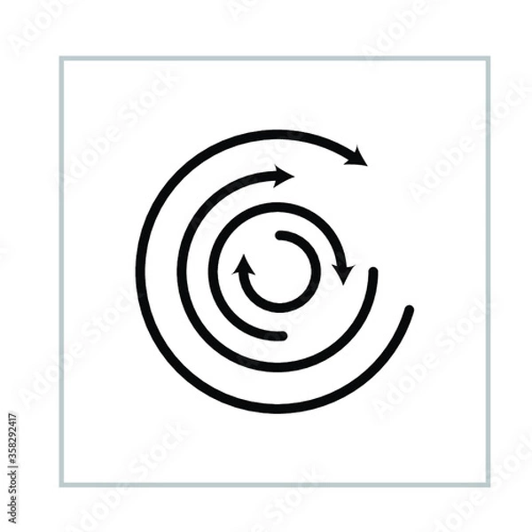 Obraz Set of ICONS for Touch Screen Medical Lab Equipment like for Nephlometer or Turidimetry Analyzer