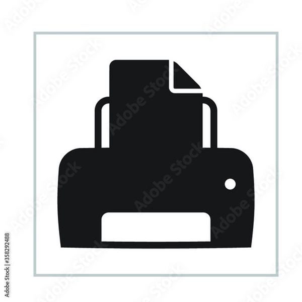 Obraz Set of ICONS for Touch Screen Medical Lab Equipment like for Nephlometer or Turidimetry Analyzer
