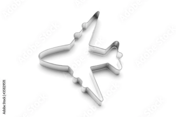 Obraz Samolotowa foremka do ciastek