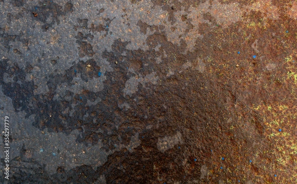 Fototapeta rusty metal background