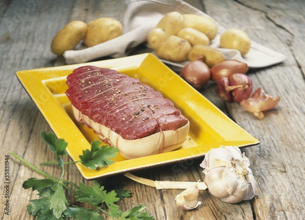 Obraz Rôti de boeuf avant-cuisson