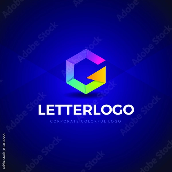 Obraz Letter Logo G