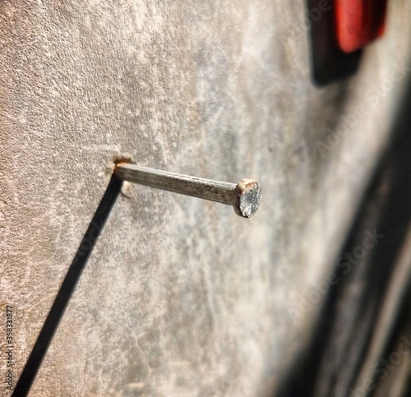 Obraz close up of a nail