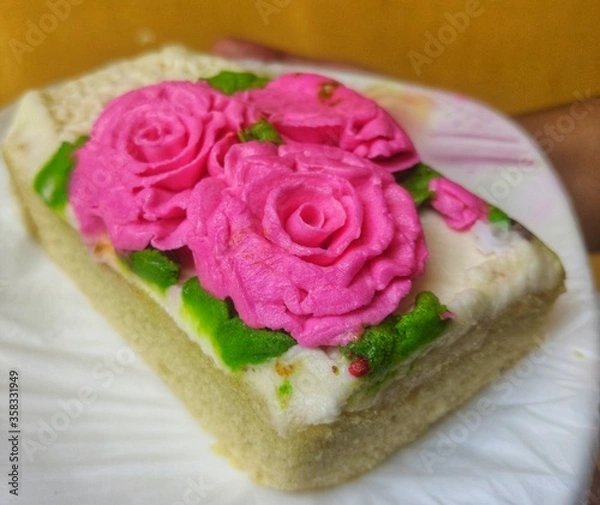 Obraz cake with flowers