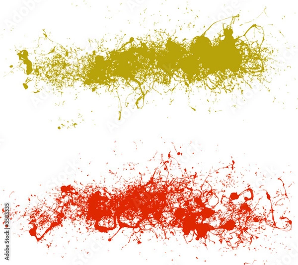 Obraz 2 Long vector splats - very detailed